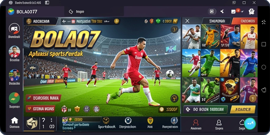 Tampilan antarmuka BOLA07 saat melakukan taruhan olahraga.