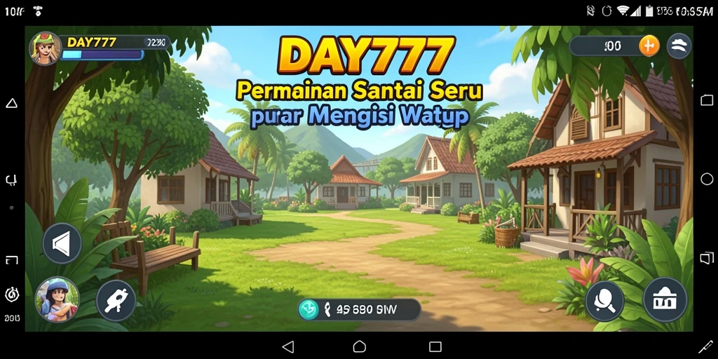 Gameplay DAY777 yang seru dan menyenangkan di layar.