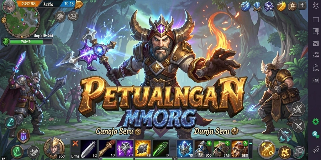 Screenshot GG288 menampilkan aksi gameplay yang seru dan interaktif.