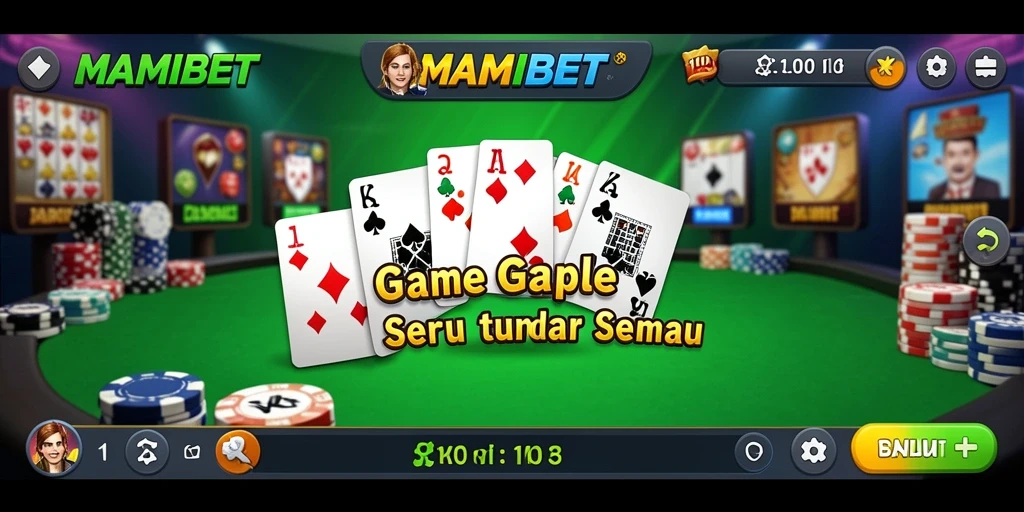 Tampilan menarik dari gameplay MAMIBET yang seru.