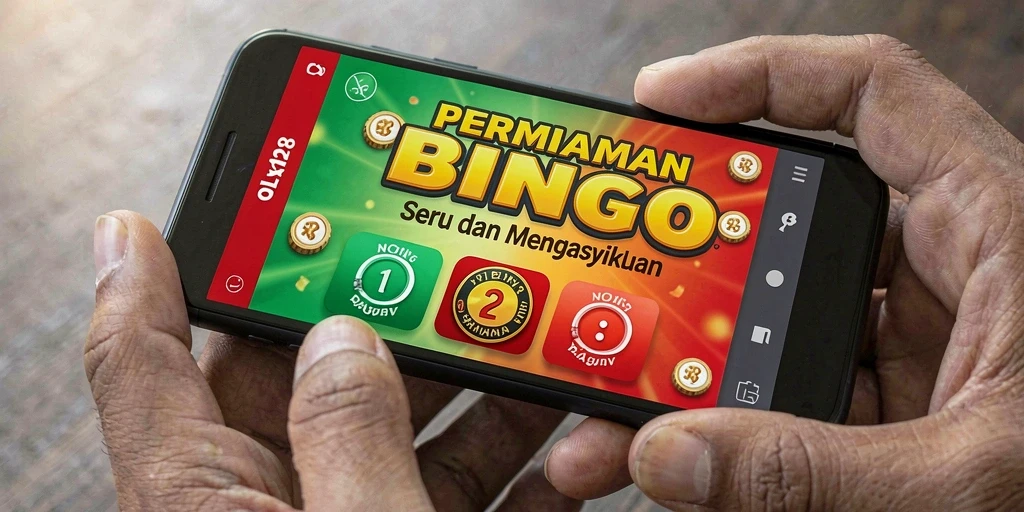 Tampilan gameplay seru dari permainan Bingo OLX128.