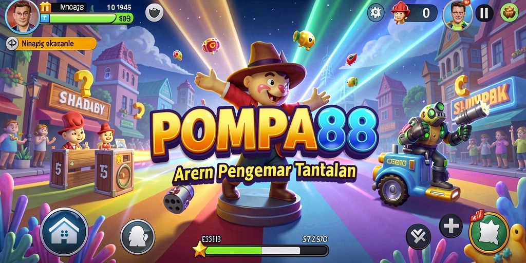 Screenshot gameplay POMPA88 yang menampilkan aksi seru di level menantang.