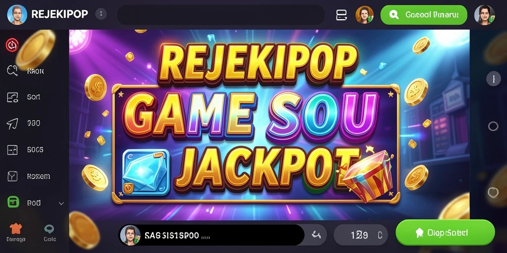 Tampilan menarik gameplay Slot REJEKIPOP yang seru.