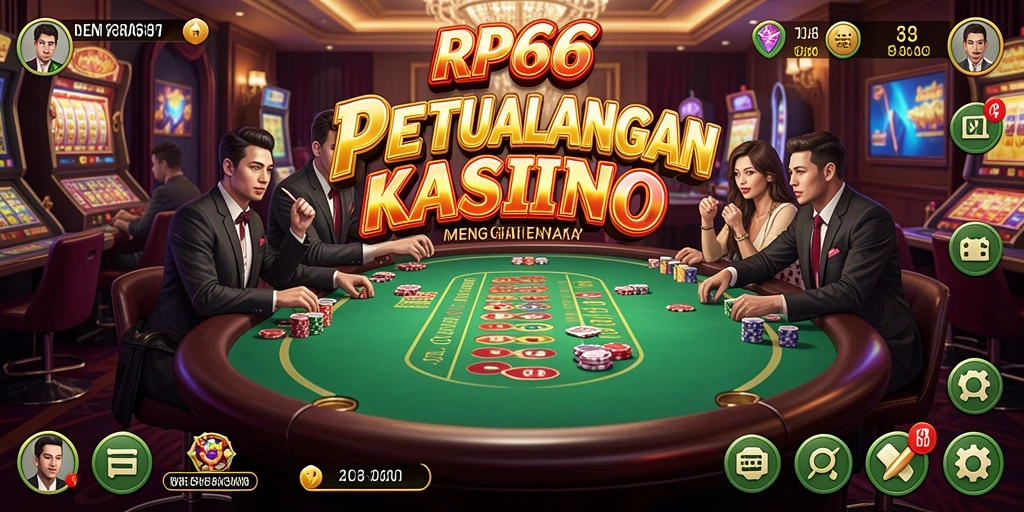 Tampilan gameplay menarik dari RP66 dengan suasana Kasino yang autentik.