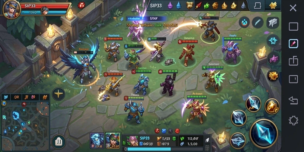 Tampilan gameplay SIP33 yang menarik dan penuh strategi.